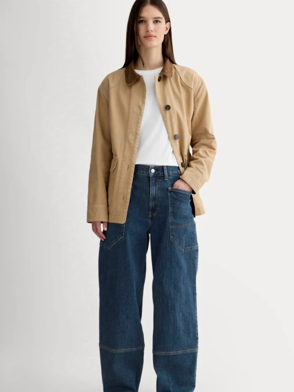 Everlane gardener Jean wide leg denim